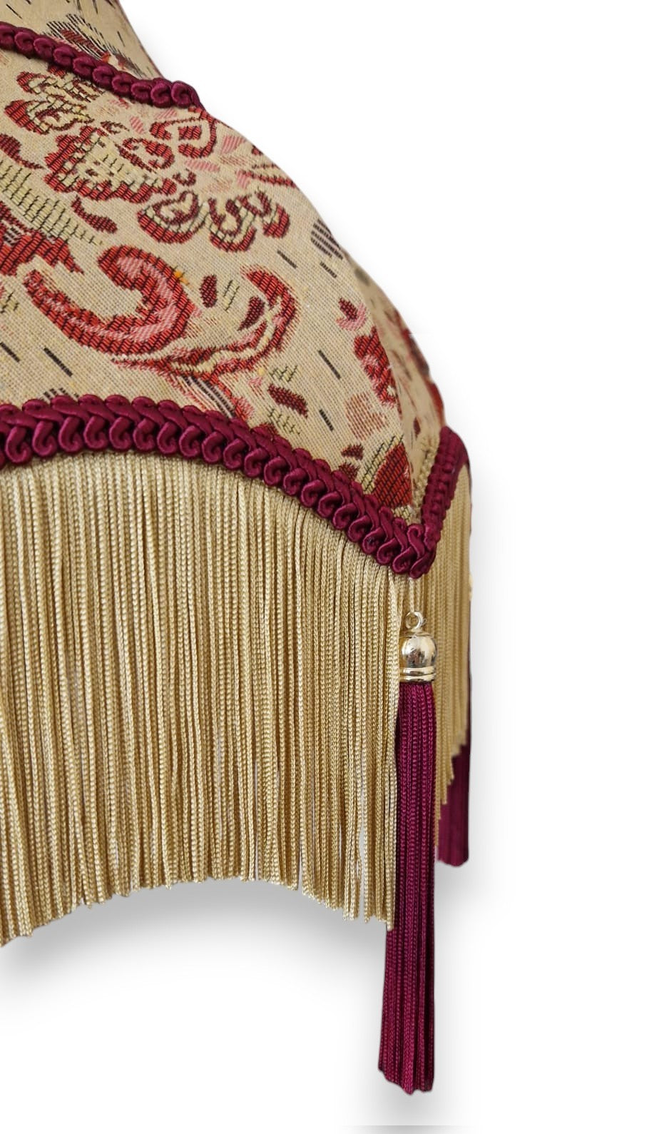 Red & Gold Maia Lampshade