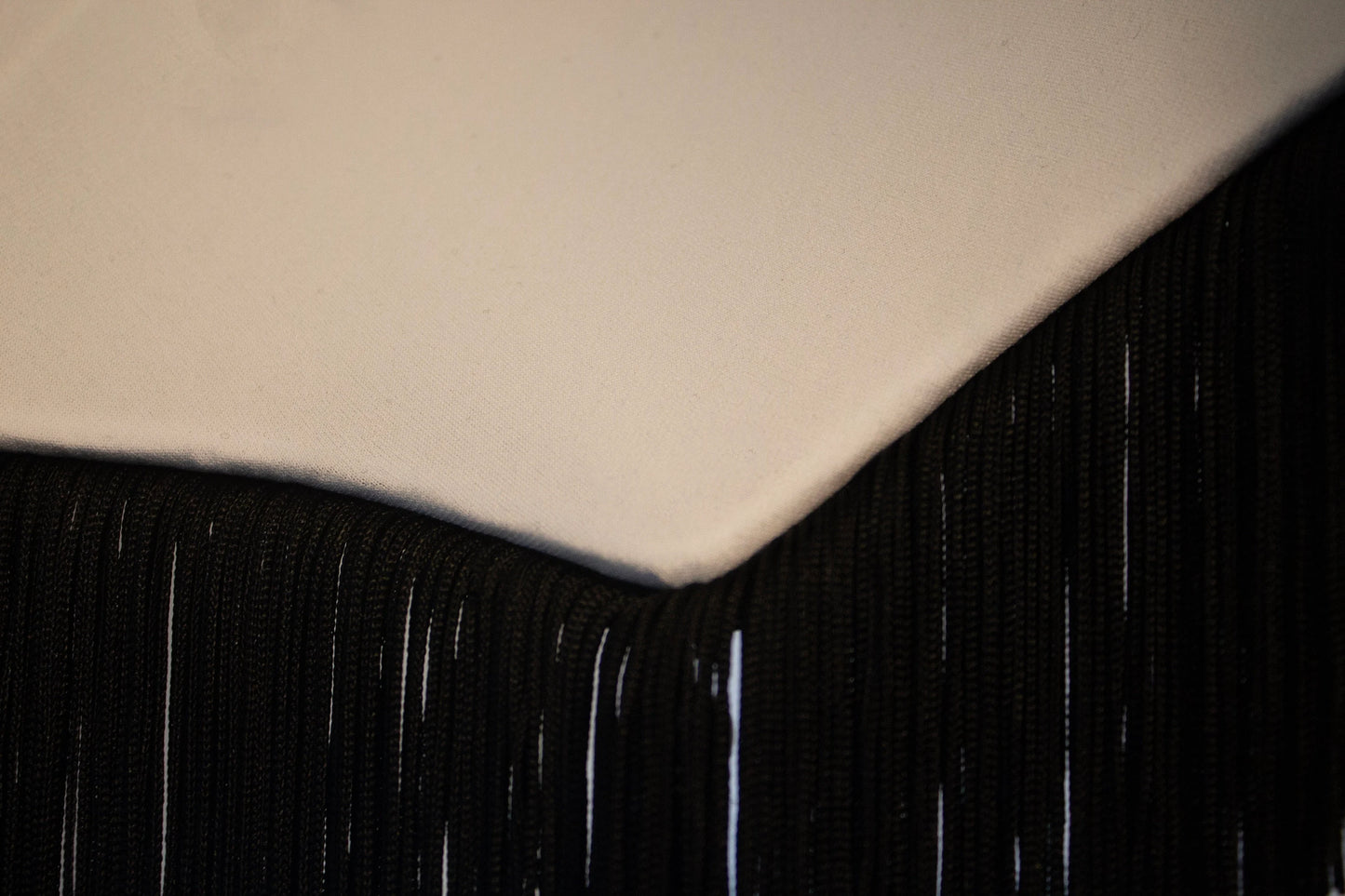 Art Deco Lampshade Black Gold Velvet Fan